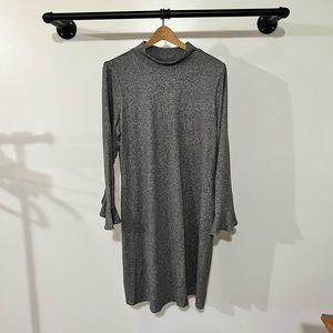 Silver Midi Dress, EUC